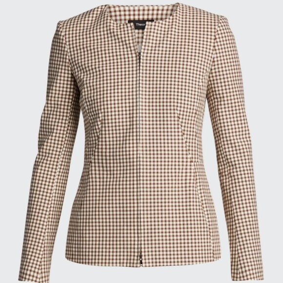 Theory Sculpture Blazer in Double Crepe, US 2